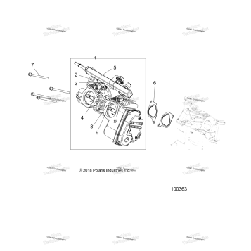 ENGINE, THROTTLE BODY