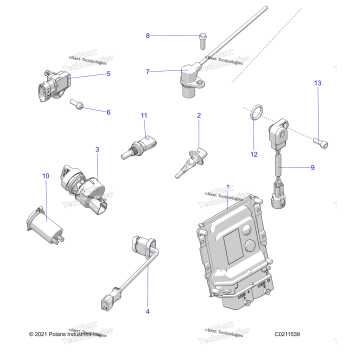 ELECTRICAL, SWITCHES, SENSORS, ECU & CONTROL MODULES