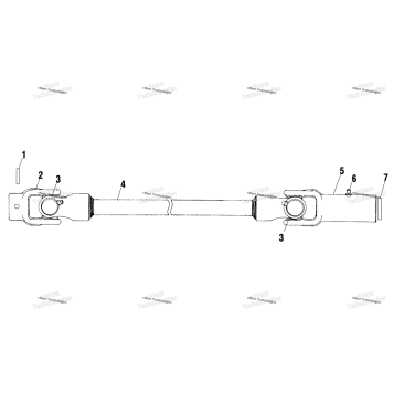 PROP SHAFT (4964376437B002)