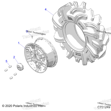WHEELS, FRONT