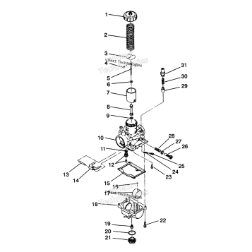 CARBURETOR 6X6 350L