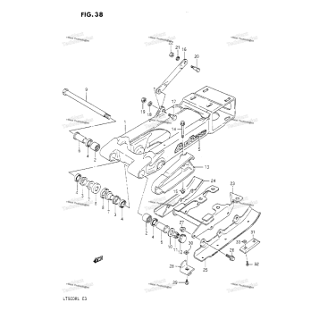 REAR SWINGING ARM (H)