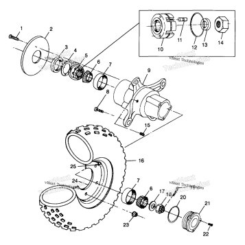 FRONT WHEEL A99CH45IA