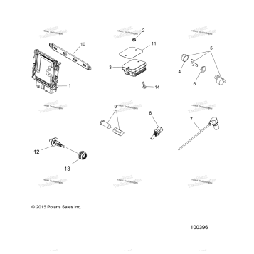 ELECTRICAL, SWITCHES, SENSORS, ECU & CONTROL MODULES