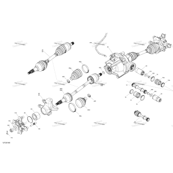 FRONT DRIVE - COMMON PARTS