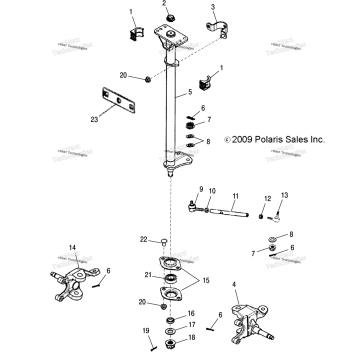 STEERING, STEERING POST & TIE RODS
