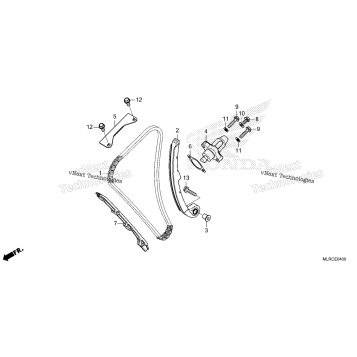CAM CHAIN@TENSIONER