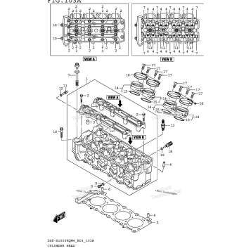 CYLINDER HEAD (GSX-S1000RQM4 E03)