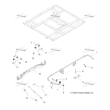 BODY, DUMP BOX LEVER & SHOCK MOUNTING