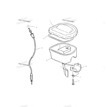 CONTROLS THROTTLE ASM./CABLE /AB
