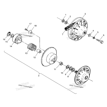 DRIVEN CLUTCH B