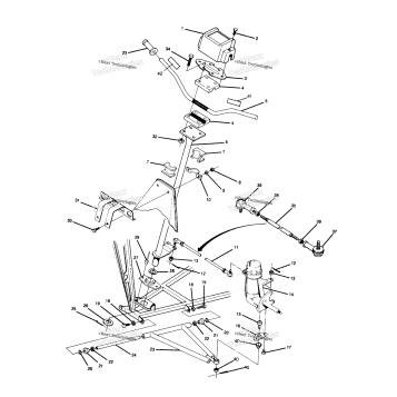 STEERING ASSEMBLY 250 2X4 UPDATE