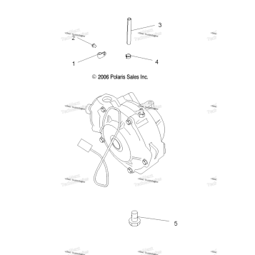 GEARCASE, MOUNTING, FRONT (49ATVGEARCASEMTG500EFI)
