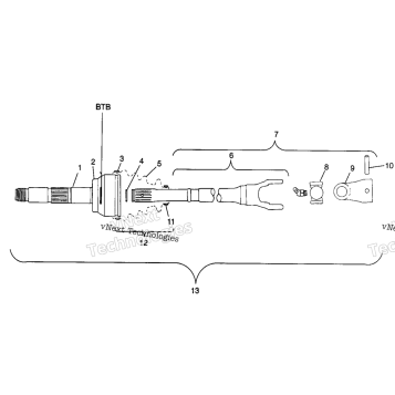 CV JOINT BTB