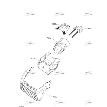 BODY - HOOD / GRILL / UPPER BODY