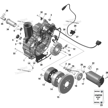 ROTAX - MAGNETO AND ELECTRIC STARTER