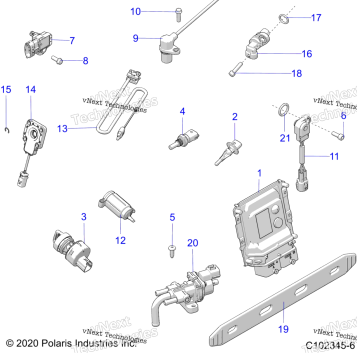 ELECTRICAL, SWITCHES, SENSORS, ECU & CONTROL MODULES
