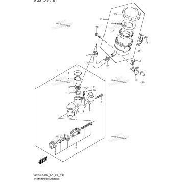 FRONT MASTER CYLINDER