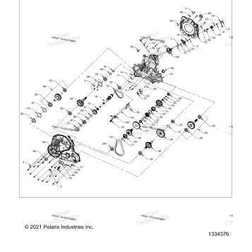 DRIVE TRAIN, MAIN GEARCASE A23SXA85A6/A1