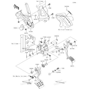 BRAKE PEDAL(EHF)