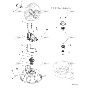 ENGINE, COOLING SYSTEM & WATER PUMP