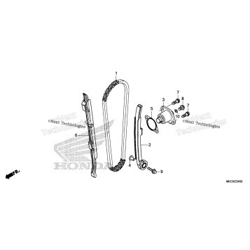 CAM CHAIN@TENSIONER