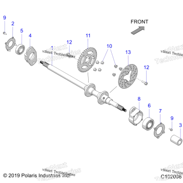 DRIVE TRAIN, REAR AXLE