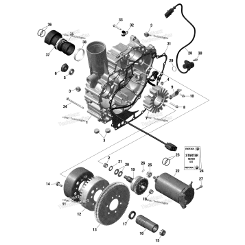 ELECTRIC - MAGNETO AND STARTER - 1630 SCIC