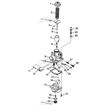 CARBURETOR XPLORER 300