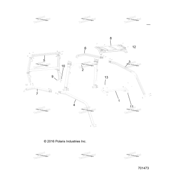 CHASSIS, CAB FRAME