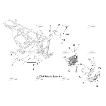 CHASSIS, FRONT BUMPER