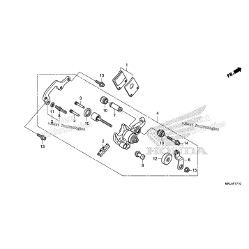 PARKING BRAKE CALIPER