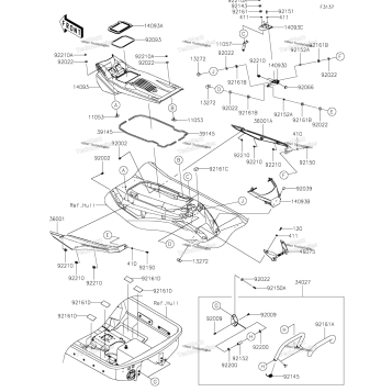 HULL REAR FITTINGS