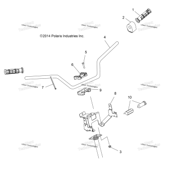 STEERING, HANDLEBAR & CONTROLS
