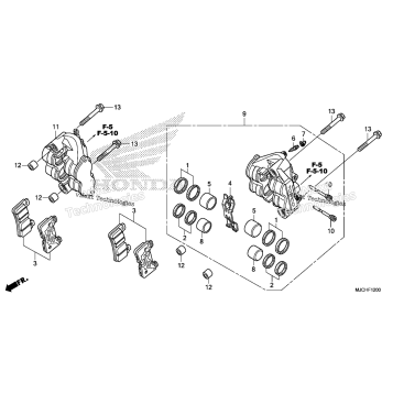 FRONT BRAKE CALIPER (1)
