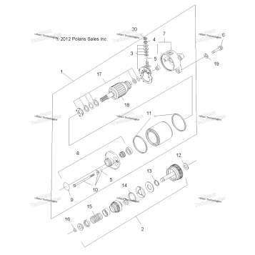 ENGINE, STARTING SYSTEM
