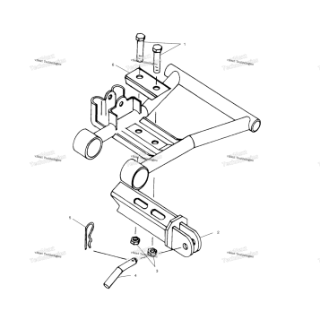 THREEPOINT HITCH AARM MOUNTING