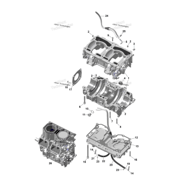 ROTAX - CRANKCASE