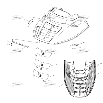 HOOD ASSEMBLY S00LB4AS #2