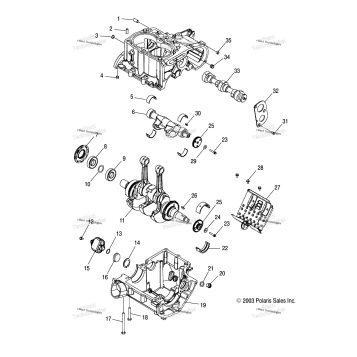 CRANKCASE & CRANKSHAFT
