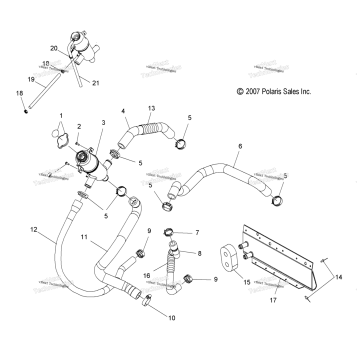 ENGINE, COOLING SYSTEM