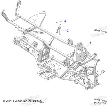 CHASSIS, FRAME A20SJE57BX