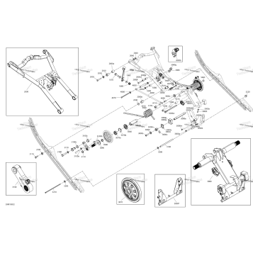 REAR SUSPENSION - ADRENALINE - UPPER SECTION