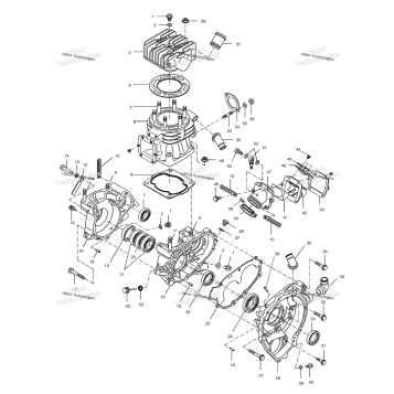 CRANKCASE & CYLINDER
