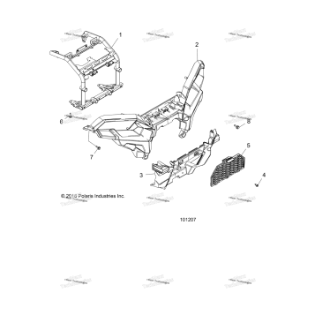 BODY, FRONT BUMPER & MOUNTING