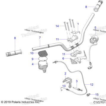 STEERING, HANDLEBARS