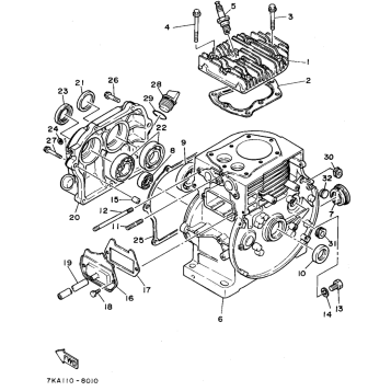 CYLINDER - CRANKCASE