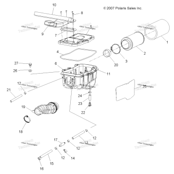 ENGINE, AIR INTAKE SYSTEM