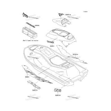 DECALS (JH750-C1)