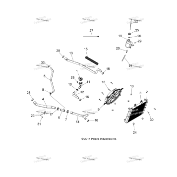 ENGINE, COOLING SYSTEM